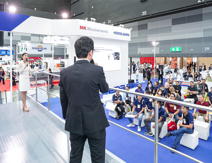 MK Promatrix106CSB 在泰国2023 Pack Print International (PPI)大放异彩！